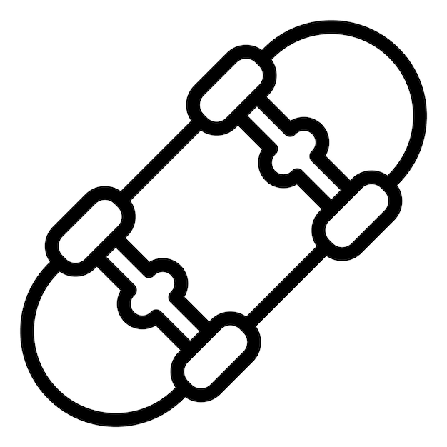 Skateboard Vector Icon Design Illustratie
