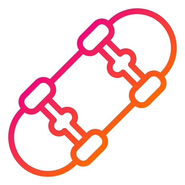 Skateboard Vector Icon Design Illustratie