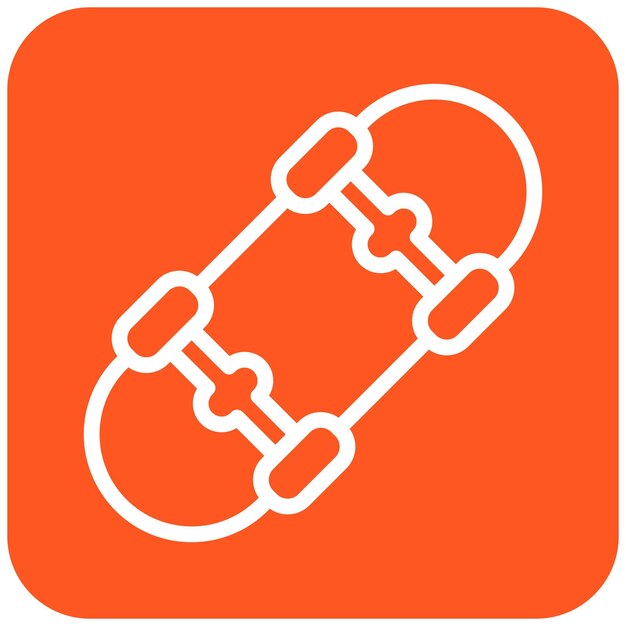 Skateboard Vector Icon Design Illustratie