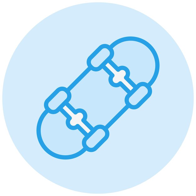 Skateboard Vector Icon Design Illustratie