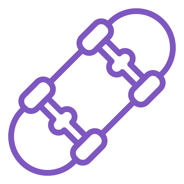 Skateboard Vector Icon Design Illustratie