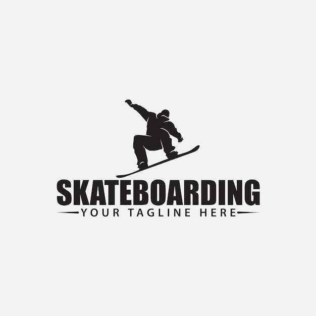 Skateboarding logo