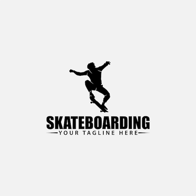 Skateboarding logo