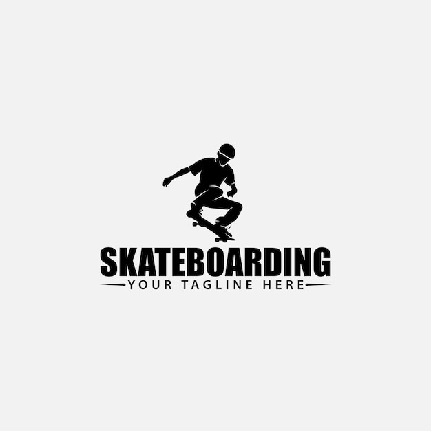 スケートボードのロゴ