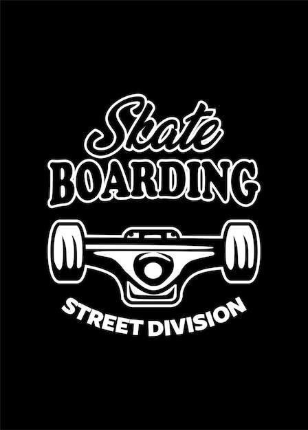 Skateboarding street division