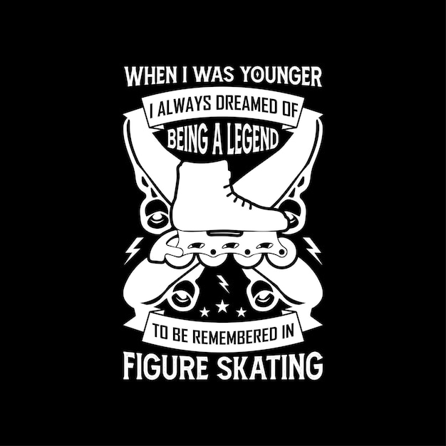 skating t shirt design template