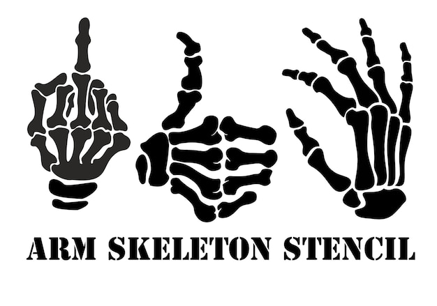 skeleton hand in gesture grunge vintage design t shirts