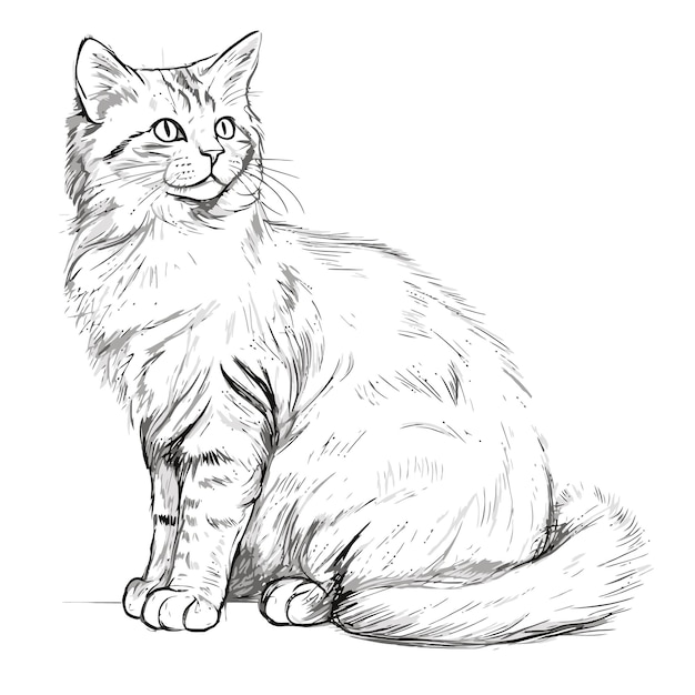 고양이의 스케치