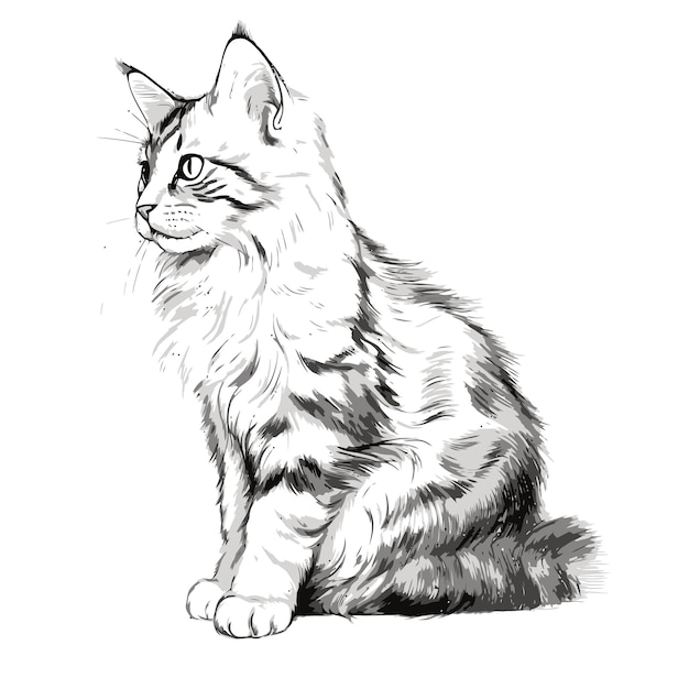 고양이의 스케치