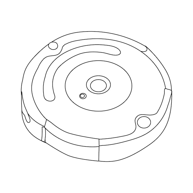 Sketch cleaning robot vacuum cleaner