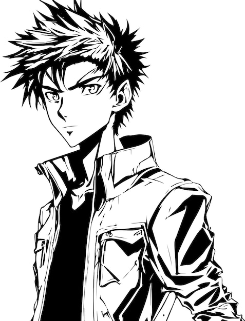 Young handsome Prince Sketch anime vector 20885119 Vector Art at Vecteezy