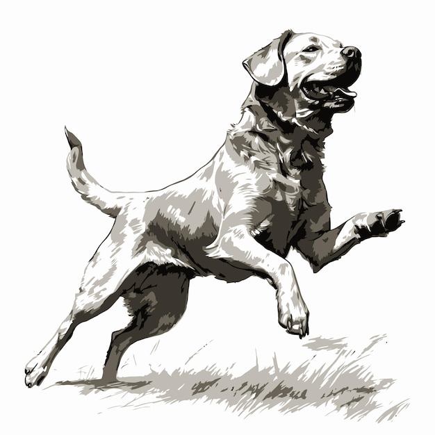 Sketch of a dog