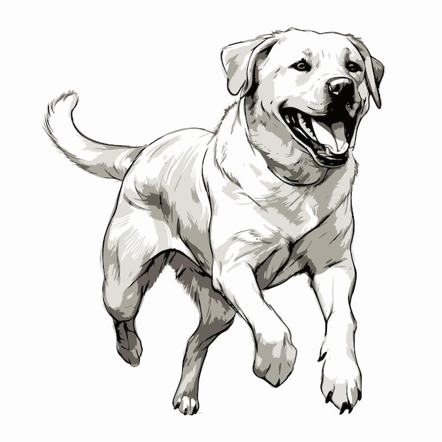 Sketch of a dog