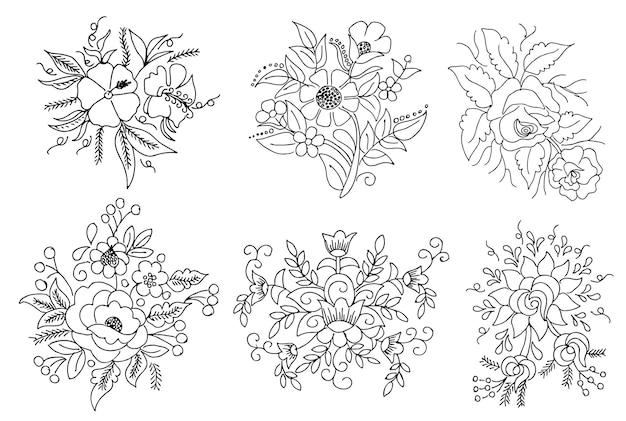 Sketch Flower illustration