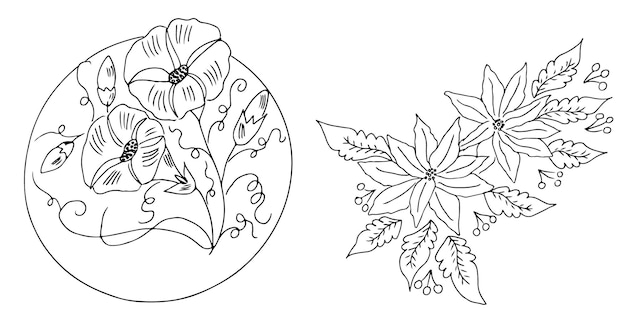 Sketch Flower illustration