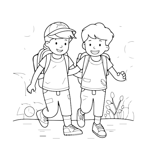 https://img.freepik.com/premium-vector/sketch-hand-drawn-single-line-art-coloring-page-kids-day_469760-6353.jpg