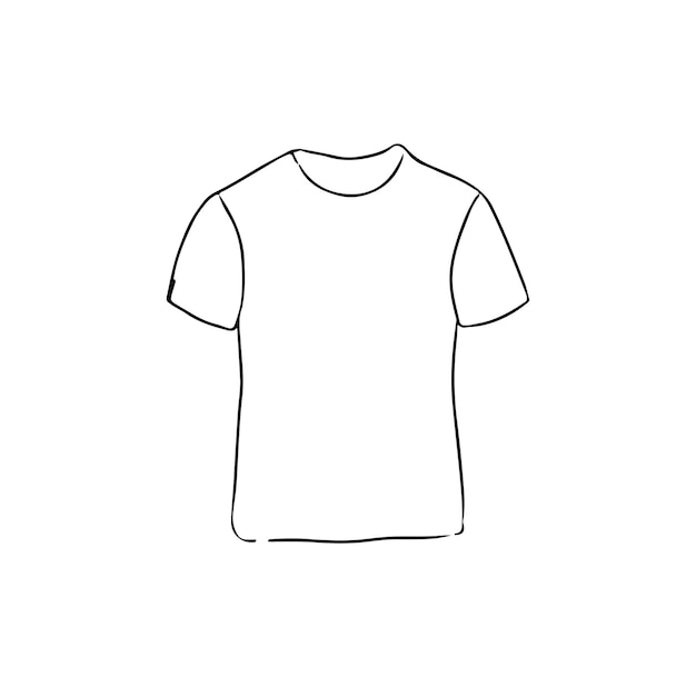 Vector sketch, shilouette, hand drawn dress oneline continuous single line art