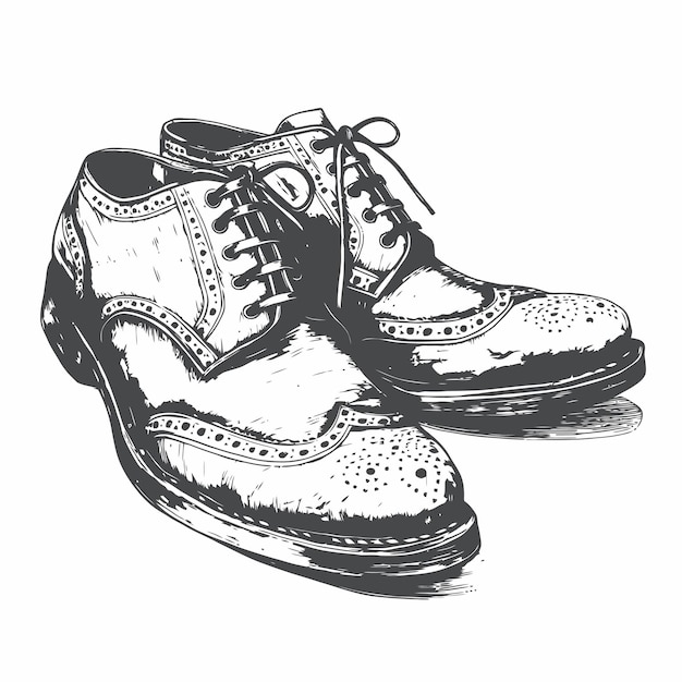 Premium Vector | Sketch of a shoe