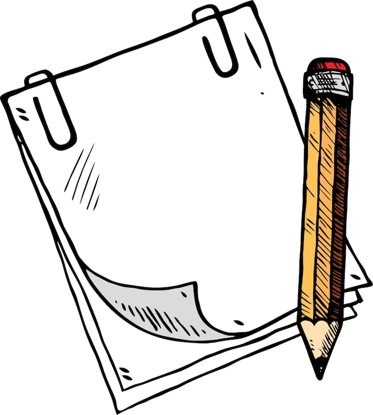 Vector sketch vector van potlood in doodle stijl vector illustratie