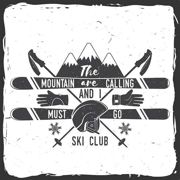 Ski club concept