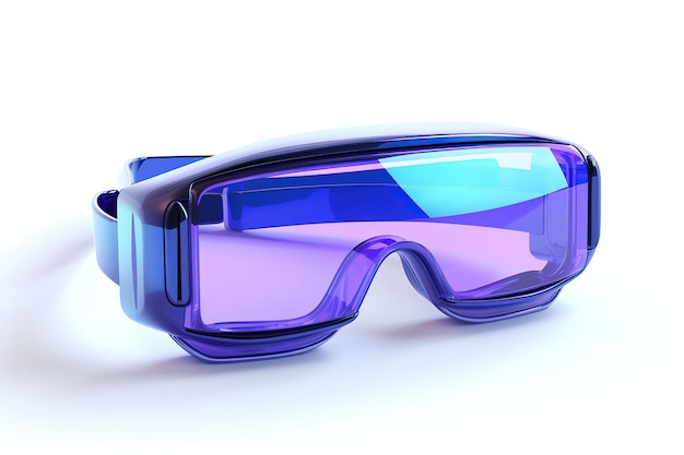 Ski glasses isolated on white including clipping path