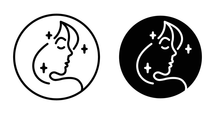 Vector skincare products icon perfect for beauty and dermatology illustrations