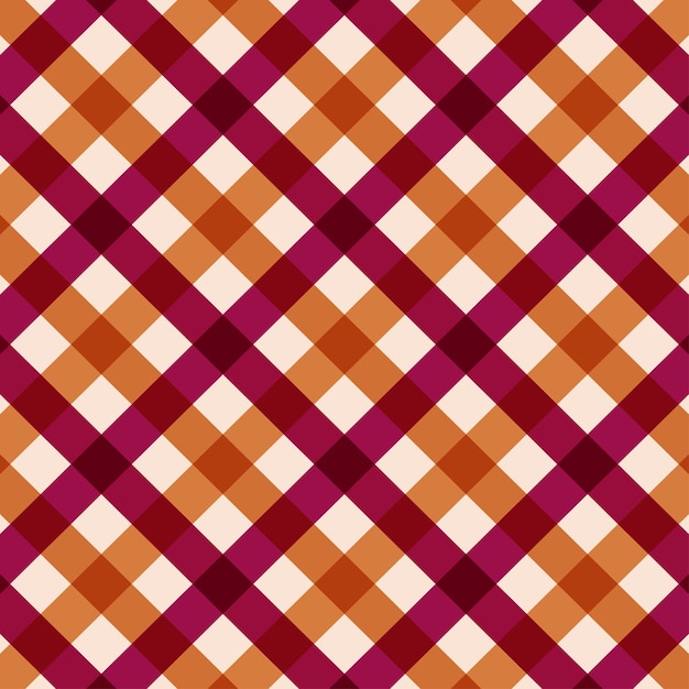 skinny color tone plaid pattern