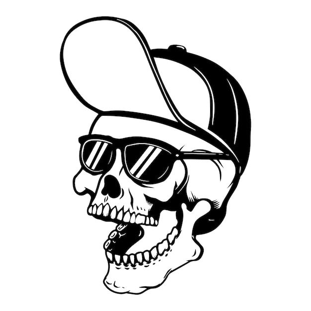 Skull Baseball Cap Images - Free Download on Freepik