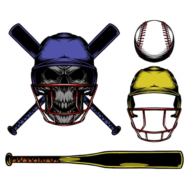 Skull baseball