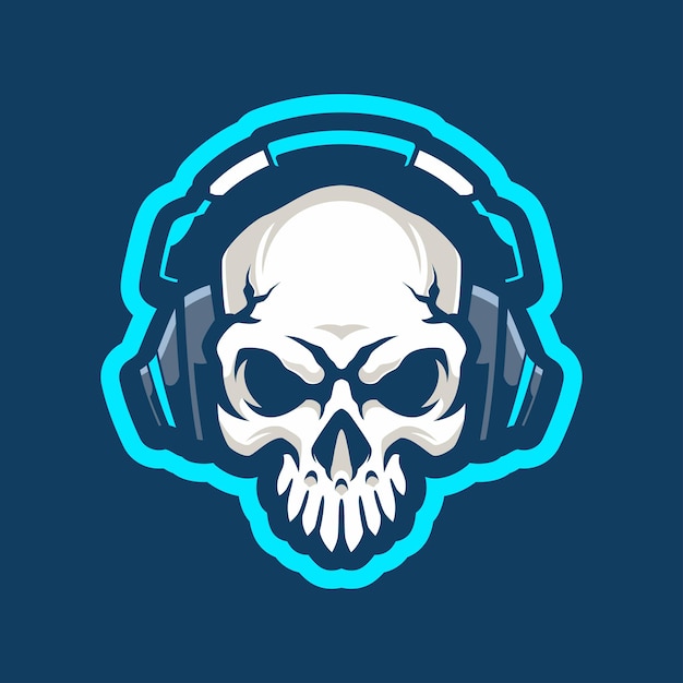 Skull Rock Gaming Logo Free Download - Omair