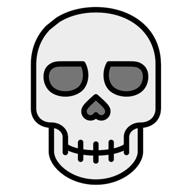 Skull icon vector image Can be used for Fairytale