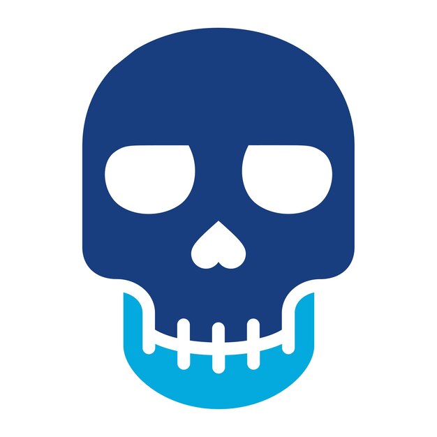 Skull icon vector image Can be used for Fairytale