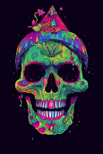 skull illustration