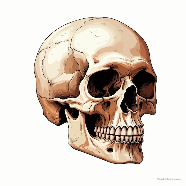 skull illustration