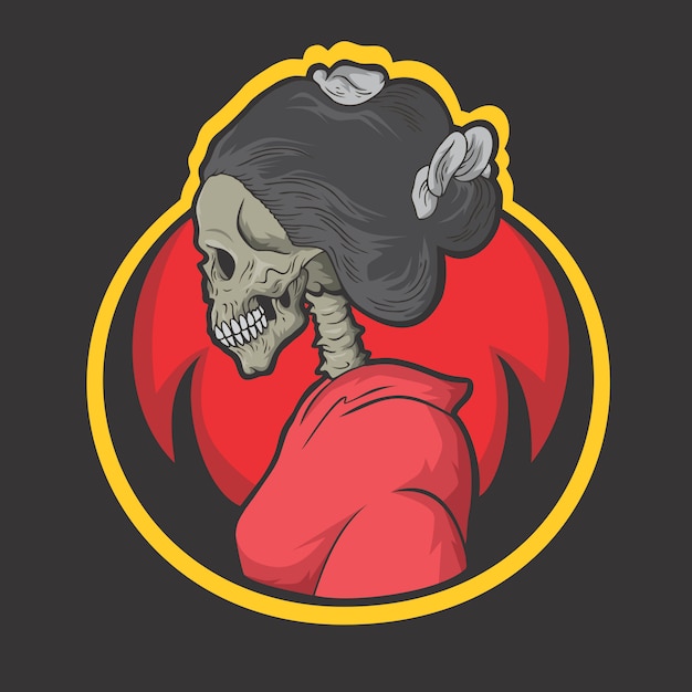 skull kimono logo