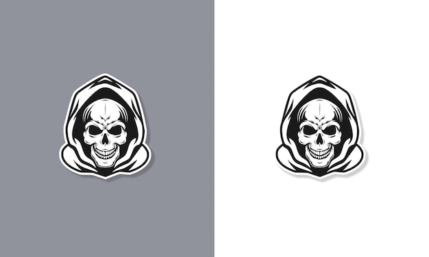 значок логотипа черепа