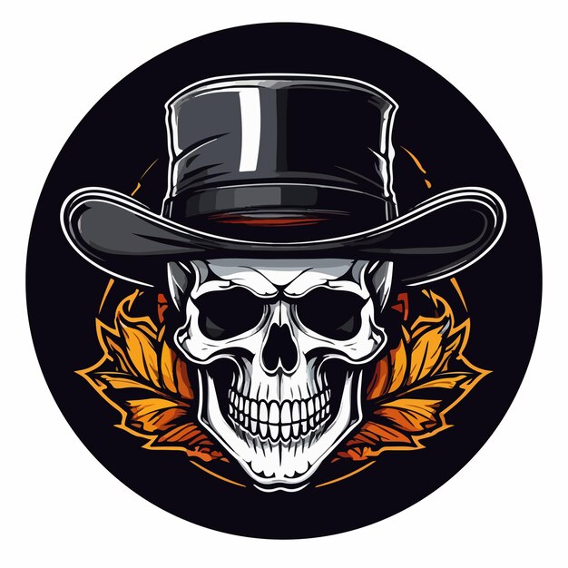 Vector skull logo