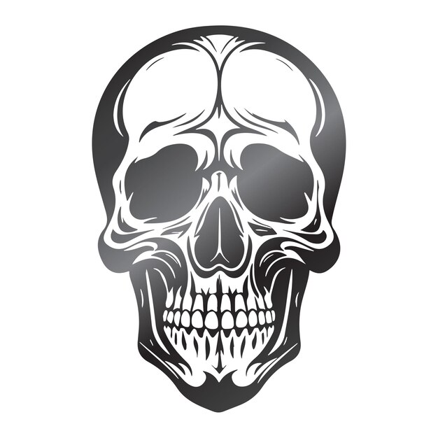 Vector skull logo