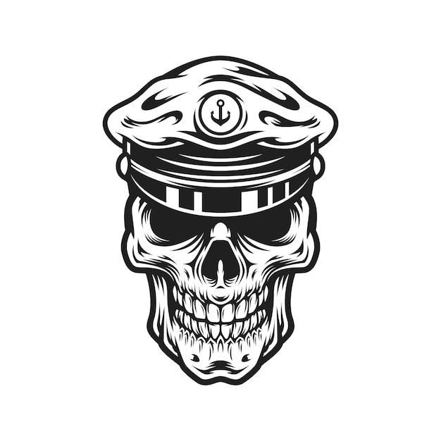 Skull Mascot Design