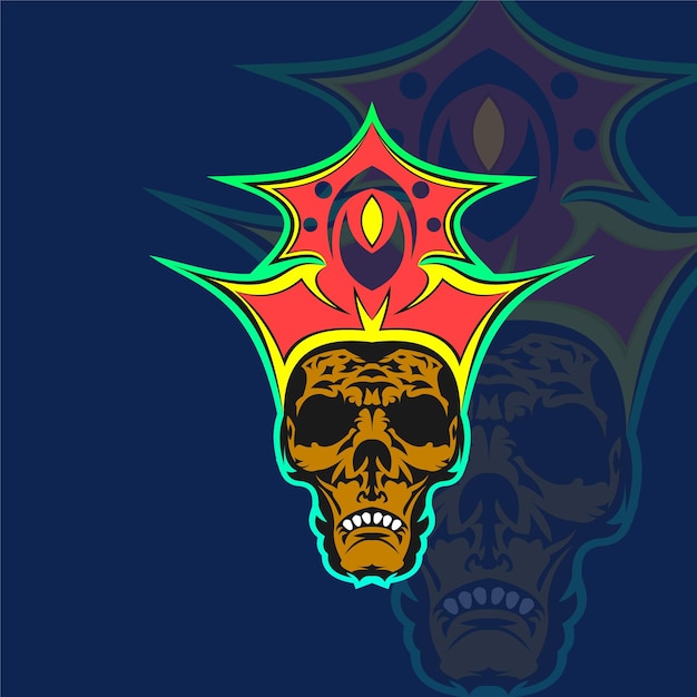 skull mascot