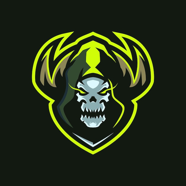 Skull shaman esports logo