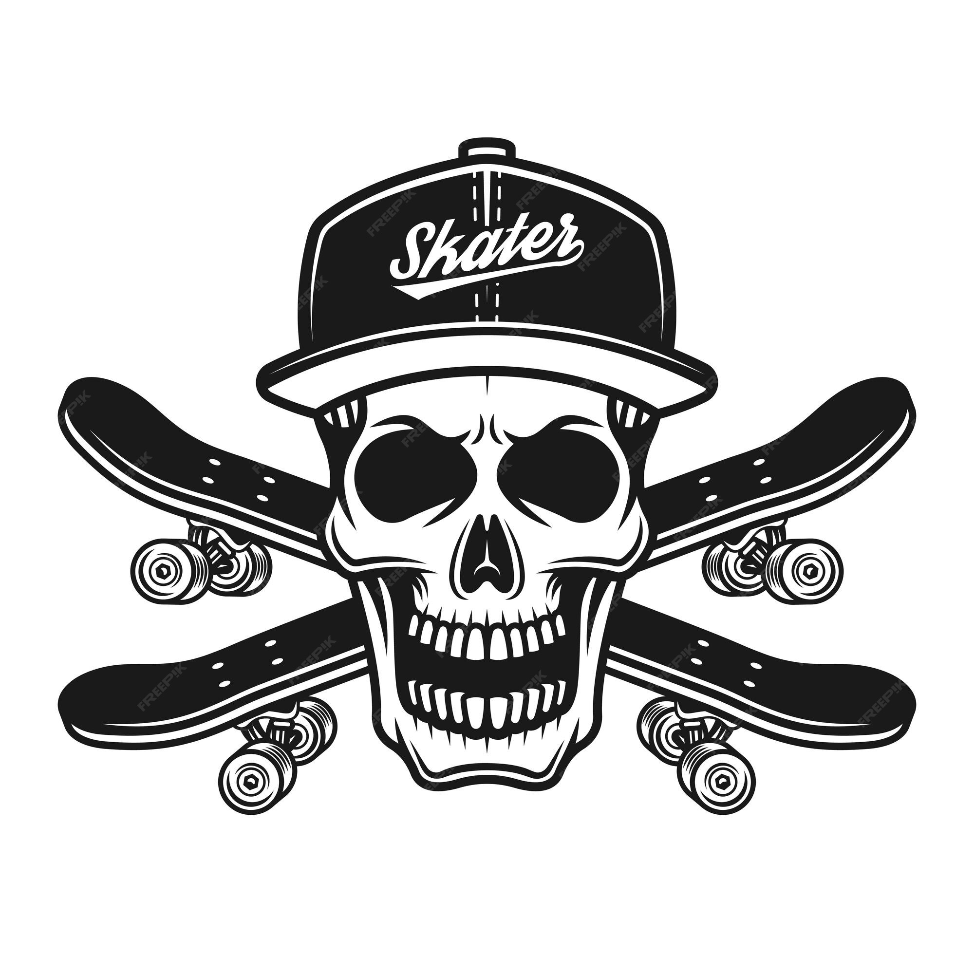 Череп в бейсболке Raiders