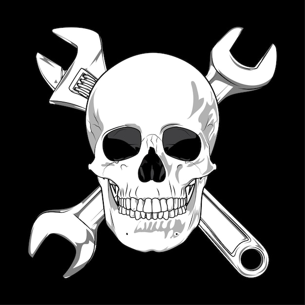 Premium Vector Skull Vector Illustration Drawing Premium Vector Skull Vector Illustration Drawing