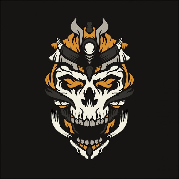 Skull vector illustration