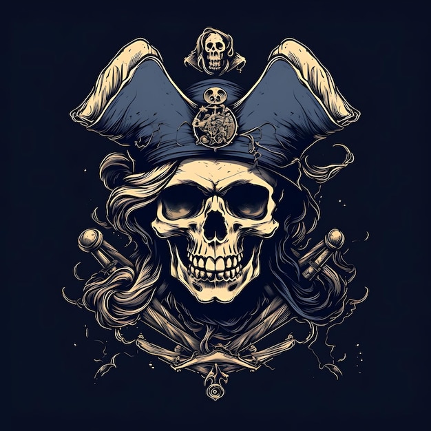 Skull vector illustration