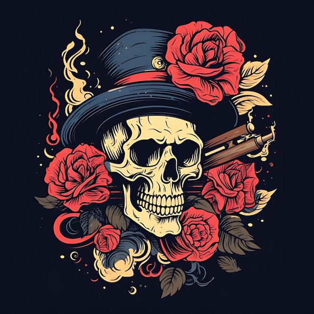 Skull vector illustration