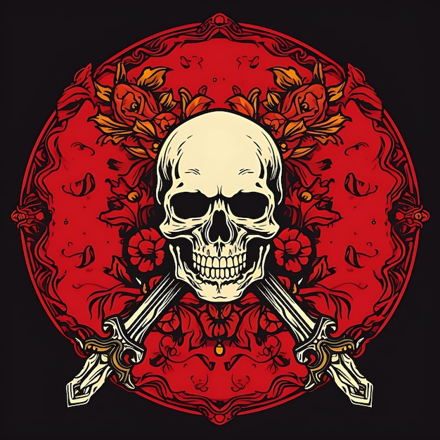 Skull vector illustration