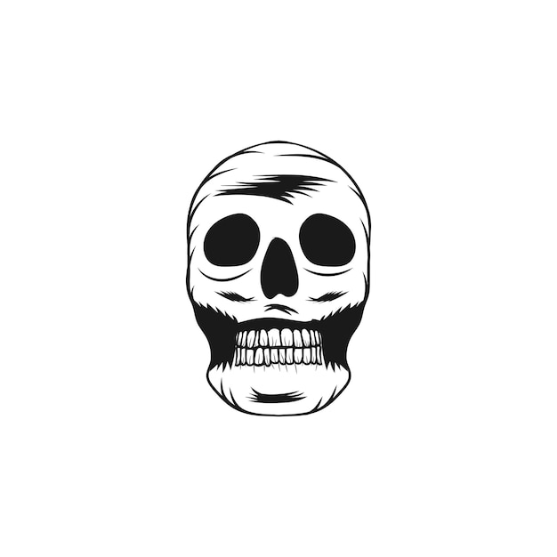 Vector skull vector