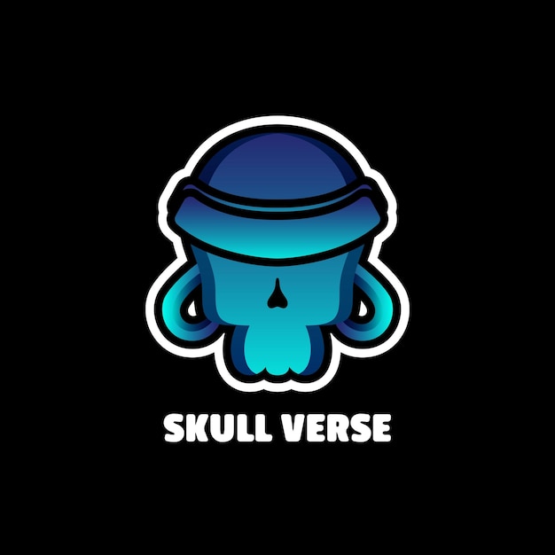 Skull verse logo gaming