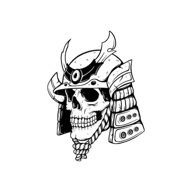 skull warior illustration